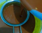 Foto langkah ke 10 dari resep Bolu Sarang Semut aka Bolu Caramel oven tangkring.