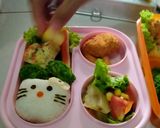 Foto langkah ke 12 dari resep Bento Anak karakter.