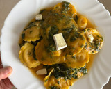 Foto del paso 3 de la receta: Tortellini relleno de calabaza y cebolla