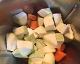 Foto del paso 1 de la receta: Puré de verduras verde que te quiero verde