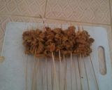 Foto langkah ke 5 dari resep Sate Daging Sapi | Padang.