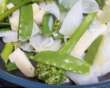 Foto del paso 1 de la receta: Pastel de verduras crujiente y cremoso