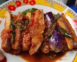 Foto langkah ke 4 dari resep Terong ungu bumbu kecap.