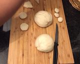 A picture of step 6 of Rose Bun pav.