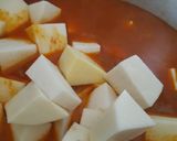 A picture of step 5 of Yam porridge (with pumpkin).