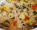 A picture of step 5 of Chicken Biryani Pulao 😋🤩.