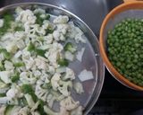 गोभी मटर तरी (gobi matar teri recipe in Hindi) रेसिपी चरण 1 फोटो