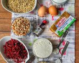 Gambar langkah 1 resipi Granola cookies.