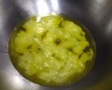 A picture of step 3 of Fig walnut halwa.