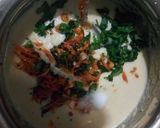 A picture of step 2 of Veggi moong dal idli.