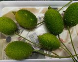 A picture of step 1 of Spiny Gourd (Kakrol) Sabzi.