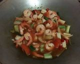 Foto langkah ke 3 dari resep Udang Saus Padang Simple.