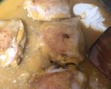 Foto del paso 6 de la receta: Contramuslos de pollo con salsa cremosa de calabaza y queso Skyr