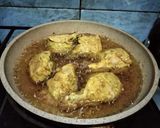 Foto langkah ke 4 dari resep Ayam goreng santan pedas tanpa ungkep.