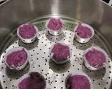 Foto langkah ke 8 dari resep Bolu Kukus Ubi Ungu.