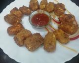 A picture of step 8 of Jaipur's Saras Parlour's Paneer Pakoda.