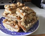A picture of step 6 of Low sugar coconut slices #mycookbook.