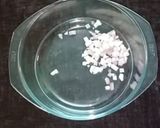 A picture of step 1 of Kurkure Bhel.
