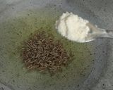 A picture of step 2 of Dahi Bhindi Okra in Curd.