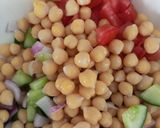 A picture of step 3 of Easy & Healthy Chickpea Salad.