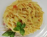 Foto del passaggio 4 della ricetta Minesta con zucchetta verde