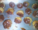 Foto del paso 14 de la receta: Bombas con relleno de dulce de leche con almendras