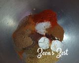 A picture of step 2 of Kala Chana Koliwada/Black Chickpeas Koliwada.