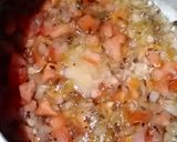 A picture of step 7 of Vegetable khichdi.