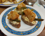 Foto del paso 5 de la receta: Tostas de ensaladilla rusa con trigueros y bacalao en Thermomix