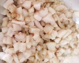 Hình bước làm 1 của món Tóp mỡ rang nước mắm