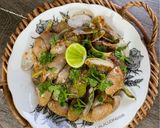 Gambar langkah 5 resipi Siput Retak Seribu Tumis Serai.