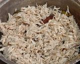 Foto langkah ke 5 dari resep 218. Ayam Suwir isian Lemper.