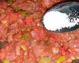 A picture of step 3 of Shakshuka..quick brunch😊.