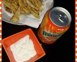 A picture of step 1 of #French_Fries !!🍟 #RamadanKiTayari.