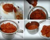 A picture of step 2 of Caramelized Tomatoes with Tomato Sauce.