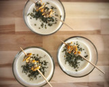 Foto del paso 4 de la receta: Crema tibia de espárragos con berberechos