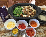 Foto del paso 3 de la receta: Ensalada de arroz con guisantes y champiñones (TMX)