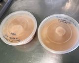 Une image de l'étape 1 de Soupe mixée poivrons, carottes et tomates au bouillon de crevettes.