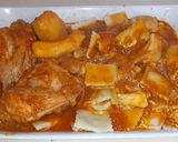 Foto del paso 5 de la receta: Ravioles con salsa y pollo