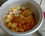 Hình bước làm 3 của món Bún Riêu Giả Cua