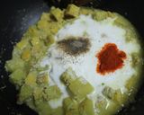 A picture of step 4 of Kalan - Kerala Style.
