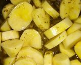 Foto del paso 4 de la receta: Caracu deshuesado a la mostaza con papas