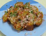 A picture of step 6 of Potato stuffed Chili Bajji.