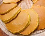 รูปขั้นตอนการทำที่ 7 ของ แพนเค้กบัตเตอร์นัทสควอช 🥞🎃