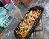A picture of step 3 of Pizza fries 🍟 😋.