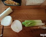 Une image de l'étape 1 de Rouget grondin aux agrumes et son risotto.