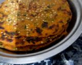 A picture of step 5 of Methi na dhebra.