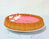 عکس مرحله 22 از دستور کیک روز دختر به سبک کیک تریلیچه و با سس بریلوی صورتی👌😋😍