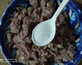 A picture of step 2 of Turkish adana kabab 😍🇹🇷.