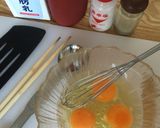 รูปขั้นตอนการทำที่ 1 ของ ไข่ข้น オムレツ o-mu-re-tsu Omelet